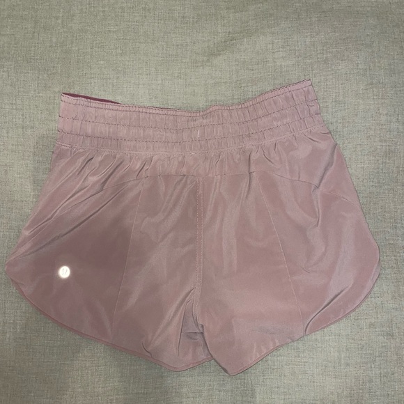 Mauve blush pink reversible. Lululemon shorts. - Picture 3 of 3